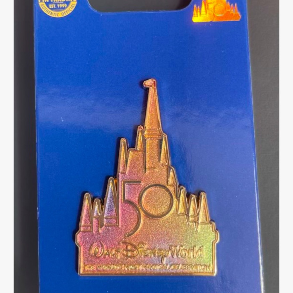 Disney World 50th Anniversary Pin - Picture 3 of 3